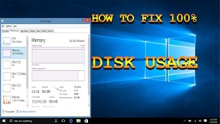 How To Fix Disk Usage 100 Windows 10817 [upl. by Jecoa]