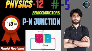 PN junction Diode  Semiconductor  Class 12 Physics  NEET amp BOARD 2025 [upl. by Eelyah]