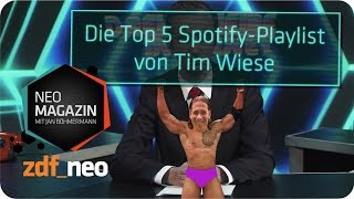 Die Top 5Playlist von Tim Wiese  NEO MAGAZIN mit Jan Böhmermann  ZDFneo [upl. by Sundberg697]