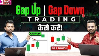 Gap Up amp Gap Down Trading in Stock Market  Option Trading Price Action [upl. by Kazmirci26]