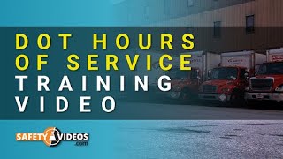 DOT Hours of Service Training Video [upl. by Nalo]