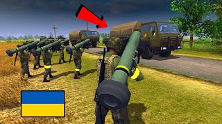 Ukrainian troops attacked a Chinese missile convoy MOWAS2 Battle Simulation [upl. by Liba]