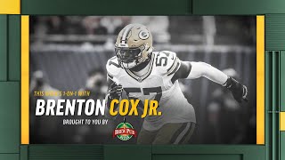 Total Packers 1on1 with Brenton Cox Jr [upl. by Eanel]