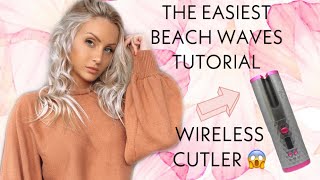 HOW TO GET BEAUTIFUL CURLS KEEPING YOUR LENGHT WITH WIRELESS TOOL WYLERA stayhome withme [upl. by Hines]