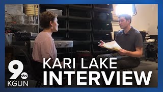 FULL INTERVIEW Kari Lake on her campaign [upl. by Decato87]