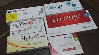 علاج الكوليسترول و الذهون الثلاثية بالتفصيل nolip ldnor civastine nocol simcor staticol [upl. by Fee]