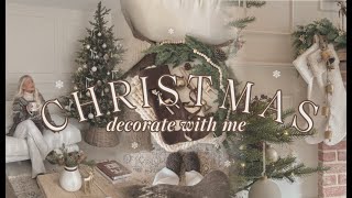 Christmas Decorate With Me 2024  Decorating The Christmas Tree 🌟 [upl. by Yralam309]