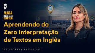 Aprendendo do Zero Interpretação de Textos em Inglês  Prof Andrea Belo [upl. by Elocel]