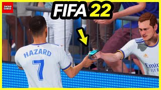 FIFA 22  Hazard goals and Signature Celebrations Phone selfie [upl. by Faro]