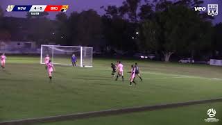 NPL Womens NNSW New Lambton FC vs Broadmeadow Magic FC Round 15 [upl. by Nyladnohr130]