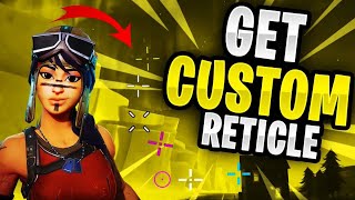 UPDATED HOW TO GET A CUSTOM RETICLE IN FORTNITE CHAPTER 2 [upl. by Ydisac]