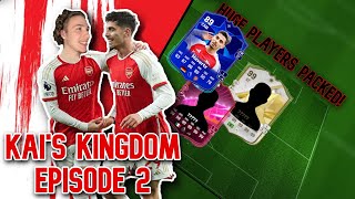 HUGE PACK PULLS DIV RIVALS REWARDS Kais Kingdom FC 25 RTG 2 [upl. by Cagle]