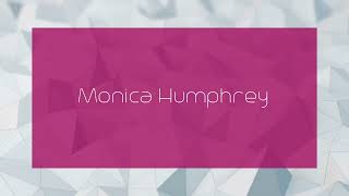 Monica Humphrey  appearance [upl. by Adnahs]