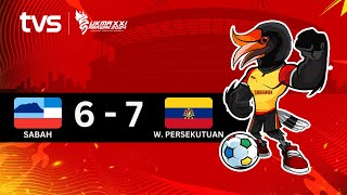 Futsal L Sabah vs W Persekutuan  SUKMA Sarawak 2024 [upl. by Carboni84]