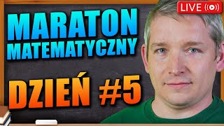 50 zadań otwartych  Maraton matematyczny dzień 5 [upl. by Paz]