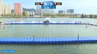 Poland vs Switzerland U21 Men Group UP  2024 ICF CanoeKayak Polo World Championships Deqing China [upl. by Navonoj386]