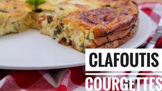 CLAFOUTIS AUX COURGETTES ET MOZZARELLA [upl. by Cynde]