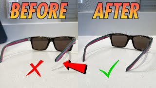 HOW TO FIX CROOKED FRAMES TUTORIAL EASY [upl. by Wilsey]