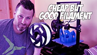 Cheap but good filament for 3D Printing  Zyltech  CR10 [upl. by Ydnamron930]