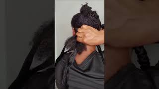 How To Jumbo Knotless Box Braids knotlessbraids braids hairstyles [upl. by Sirrad]