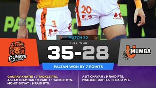 Pro Kabaddi 2024 Highlight Today Puneri Paltan vs u Mumba  U Mumba vs Puneri Paltan Season 11 [upl. by Anat621]