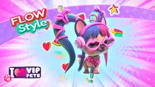 Flow Style  VIP PETS 🌈 Full Episodes  Cartoons for Kids in English  Long Video [upl. by Yanrahc]