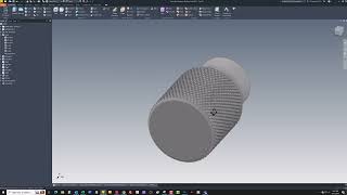 How To Make Geometry Knurls In Autodesk Inventor [upl. by Squier282]