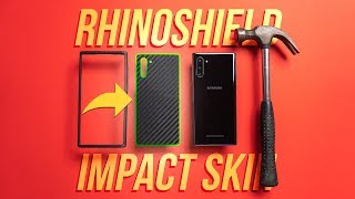 PERFECT Protective Combo  RhinoShield Impact Skin  CrashGuard NX for Samsung Note 10  Review [upl. by Aihsoem]