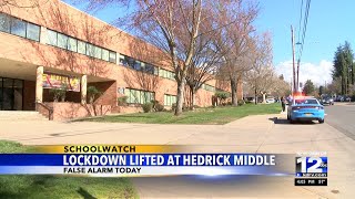 Lockdown lifted at Hedrick Middle School [upl. by Netsrik174]