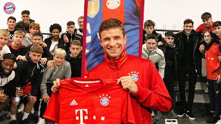 How to deal with pressure Advice by Müller Gnabry amp Goretzka for the talents of FC Bayern Campus [upl. by Eelatsyrc]