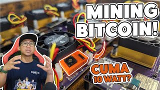 Bitcoin Bisa di Mining Menggunakan Alat Sekecil ini  Solo Mining Bitaxe Dengan Listrik Hemat [upl. by Myranda673]