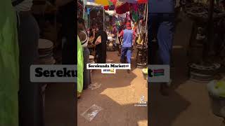 Serekunda market in the Gambia [upl. by Hull]