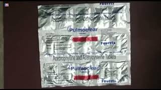 Pulmoclear Tablet  Acebrophylline and Acetylcysteine Tablets uses  Pulmoclear Tablet uses Benefits [upl. by Noived]