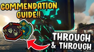 How to get ALL the Through and Through Commendations in Sea of Thieves Commendation Completionists [upl. by Ahsiekal27]