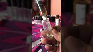 How To Decant Perfume With Syringe  ASMR 2023 [upl. by Nitsrik]