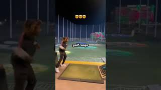 Snappy Gilmore showing off his incredible onehanded golf swing [upl. by Elleon62]