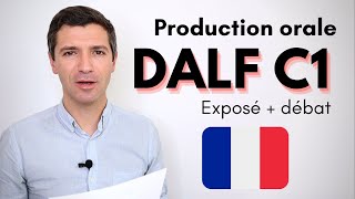 DALF C1  Production orale  Simulation exposé  débat Soustitres [upl. by Belding]