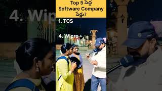 🤔 Top 5 Software Companies shorts softwarecompanies finance [upl. by Llij269]