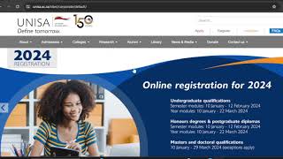 StepbyStep Guide Completing Your Online Registration as a FirstYear Student at UNISA [upl. by Hutner]