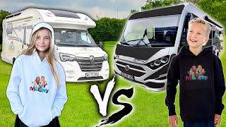 🚐 AUTORULOTA în ALB vs în NEGRU ◻️◼️ de Ziua lui Matei Melimi 🥳 FETE vs BĂIEȚI [upl. by Ailen]