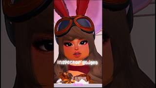 INSPECTOR GADGET  TC gouhannah  IB ZoeTheNoob  dti roblox edit fypシ゚viral [upl. by Lamrouex]