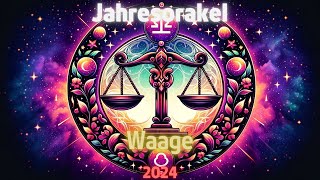 🌟 2024 Enthüllt Was Erwartet Sternzeichen Waage Dein Schicksal Jahresorakel TarotHoroskop [upl. by Oliver]