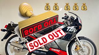 YAMAHA TZR 125 SOUND  FOR SALE  4k VIDEO  60126736445 [upl. by Charlotta]