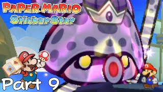 Paper Mario Sticker Star  Part 9  Boss Wiggler Segment 3 amp 4 amp Gooper Blooper [upl. by Akinehc]