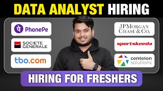 Data Analyst Hiring for Freshers  Data Analyst Job Updates  Top VarSity [upl. by Onaled403]