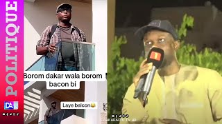 Sonko devant chez Barth « Xamgua Khadiou Balcon …Tapete Bou Mak la… » [upl. by Eniamrehc678]