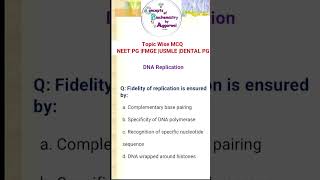 DNA ReplicationDr Anshul Aggarwal Concepts of Biochemistry by Aggarwal [upl. by Eceinehs454]