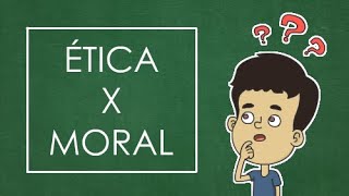 Diferença entre Ética e Moral  FILOSOFIA [upl. by Eveneg617]