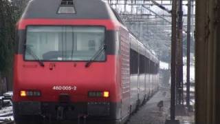 HDBahnverkehr am Heitersbergtunnel Nord mit Gratiseinlage Roter Pfeil [upl. by Toh655]