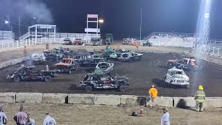 6824 coffeeville Kansas demolition derby teams [upl. by Hsepid]